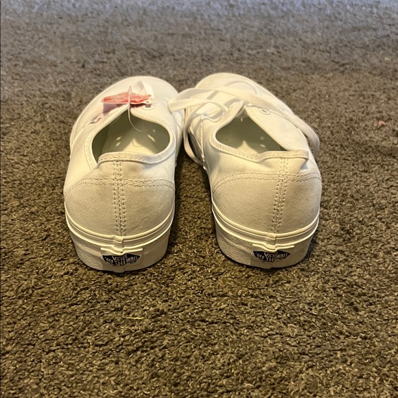 Vans Classic White Lace-Up Sneakers - Picture 4 of 6